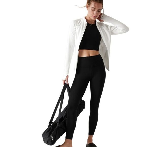 Athleta Tall women’s salutation stash, 7/8 tights/leggings size large ￼tall - Picture 3 of 8